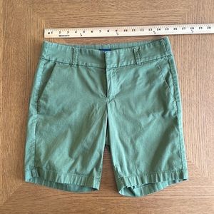 J.Crew shorts olive green size 4
